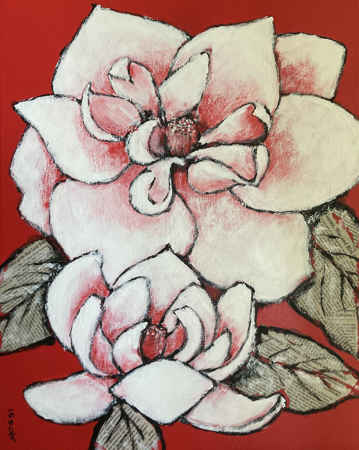 M. Rossi painting of Magnolia's