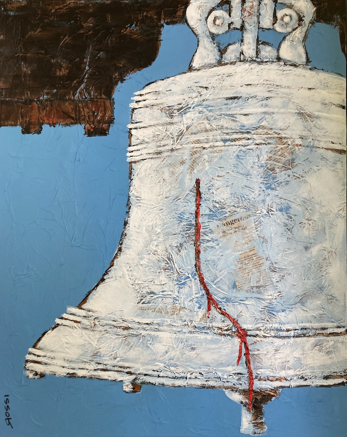 "Let Freedom Ring” painting from Rossi
